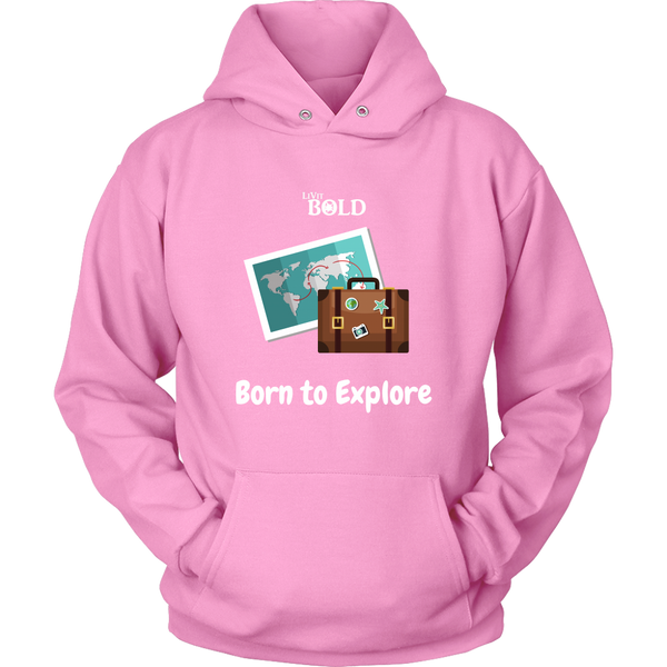 LiVit BOLD Hoodies for Men & Women - Born to Explore - LiVit BOLD