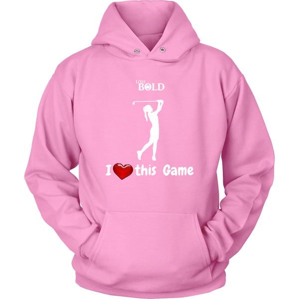 LiVit BOLD Hoodie - I Heart this Game - Golf - LiVit BOLD