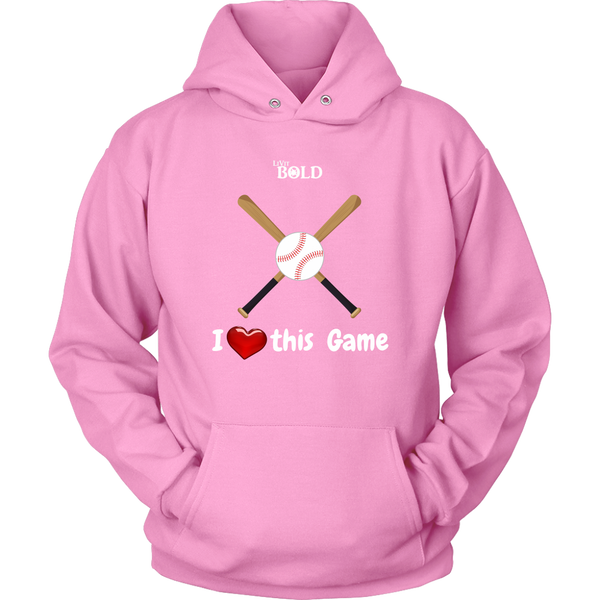 LiVit BOLD Men & Women Hoodie --- I Heart This Game - LiVit BOLD