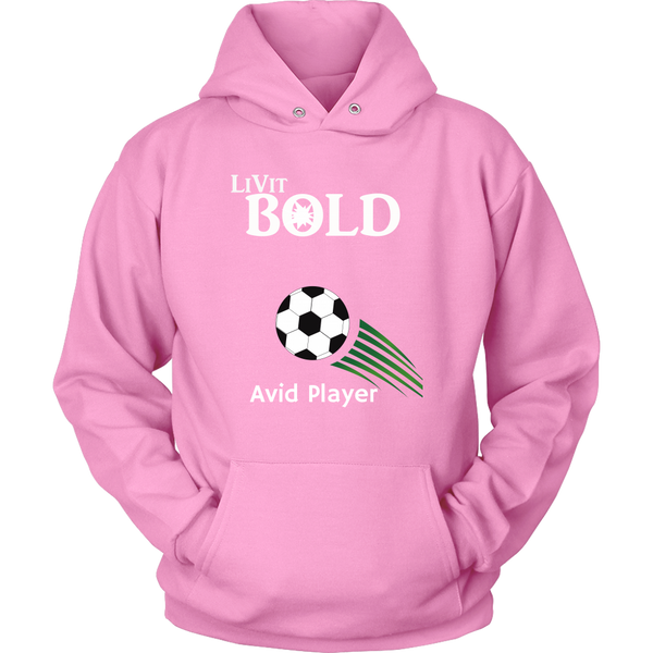 LiVit BOLD Unisex Hoodie - Soccer Collection - LiVit BOLD