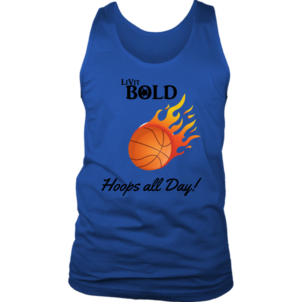 LiVit BOLD Men's Tank - Basketball Collection - LiVit BOLD