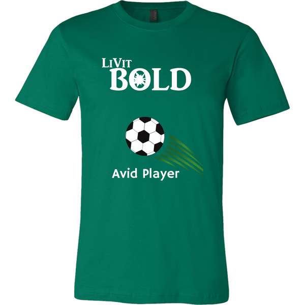 LiVit BOLD Canvas Men's Shirt - Soccer Collection - LiVit BOLD