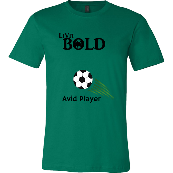 LiVit BOLD Canvas Men's Shirt - Soccer Collection - LiVit BOLD