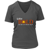 LiVit BOLD District Womens V-Neck Shirt - LiVit BOLD