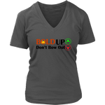 BOLD Up Don't Bow Out Women's T-shirt - LiVit BOLD - LiVit BOLD