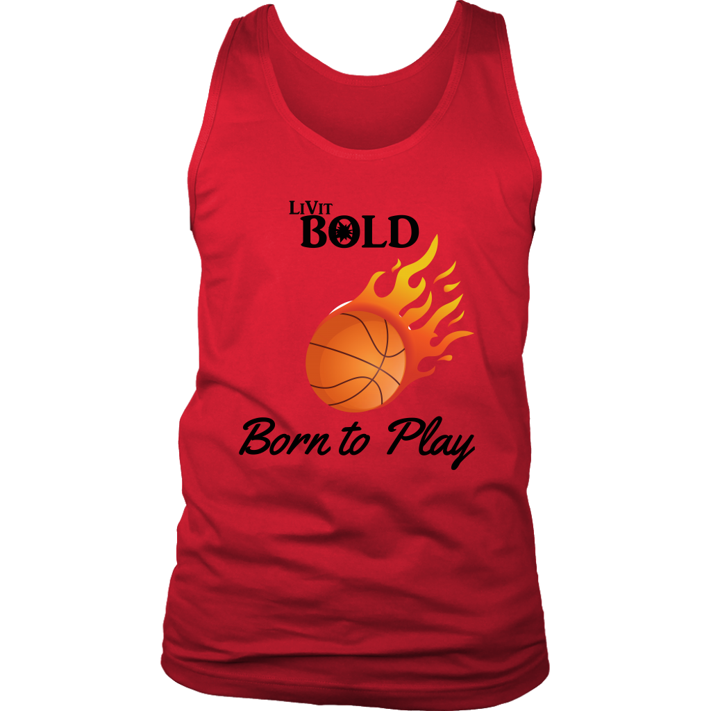 LiVit BOLD District Men's Tank - Basketball Collection - LiVit BOLD