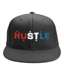 Hustle Hat in American Flag Colors - LiVit BOLD 6-Panel Classic Snapback - LiVit BOLD