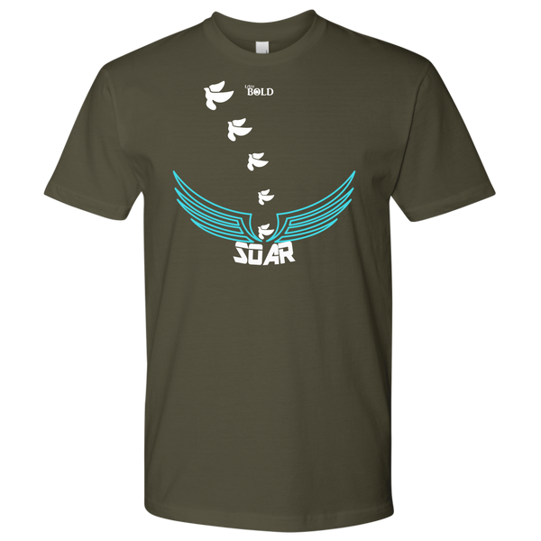 SOAR! Ver 2 - Men's T-Shirt - 13 Colors - LiVit BOLD