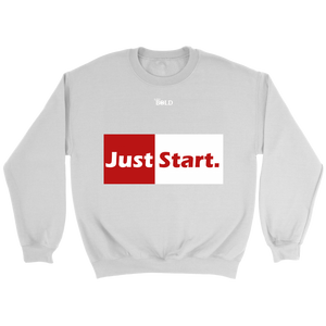 Just Start Unisex Sweatshirt - LiVit BOLD - 8 Colors - LiVit BOLD