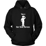LiVit BOLD Hoodies for Men & Women - Our Real Heroes - Army Style - LiVit BOLD