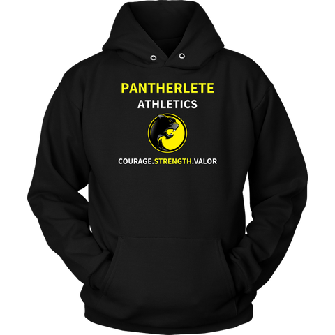 Pantherlete Athletics Unisex Hoodie - Black - LiVit BOLD