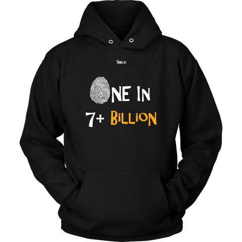 One In 7 Plus Billion - Men's Hoodie - 9 Colors - LiVit BOLD - LiVit BOLD