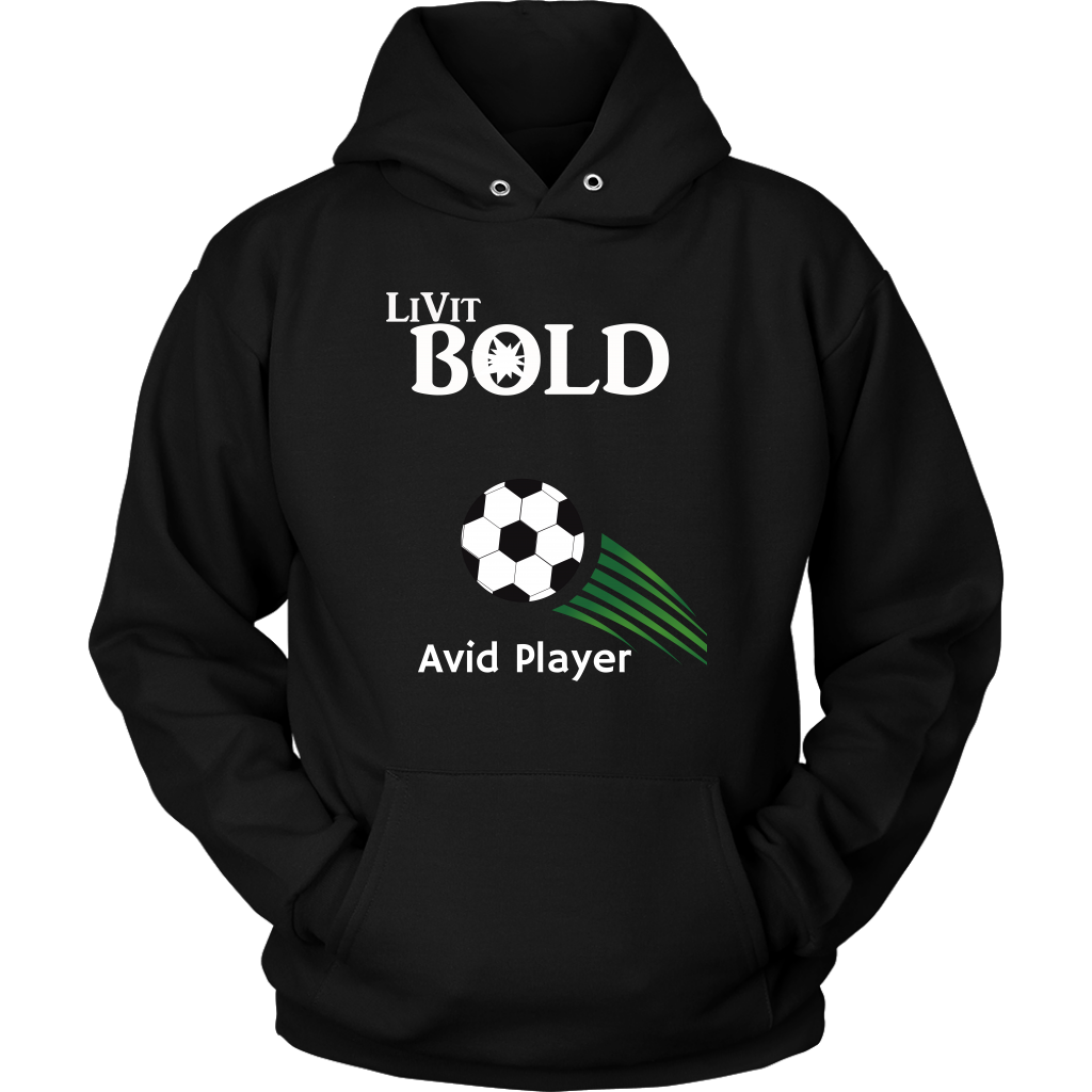 LiVit BOLD Unisex Hoodie - Soccer Collection - LiVit BOLD