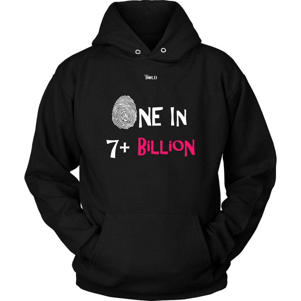 One In 7 Plus Billion - Women's Hoodie - 8 Colors - LiVit BOLD - LiVit BOLD