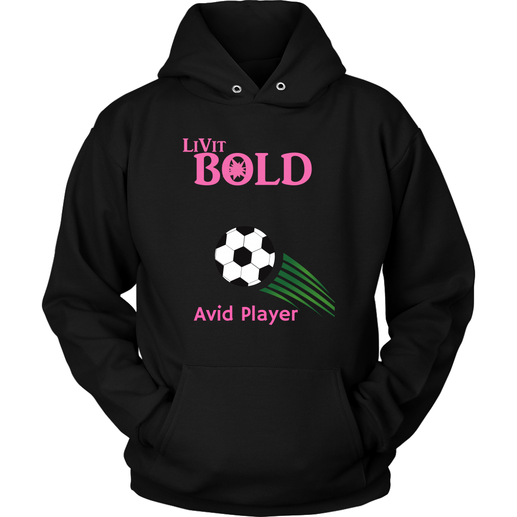 LiVit BOLD Female Hoodie - Soccer Collection - LiVit BOLD