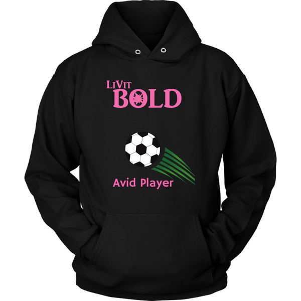 LiVit BOLD Female Hoodie - Soccer Collection - LiVit BOLD