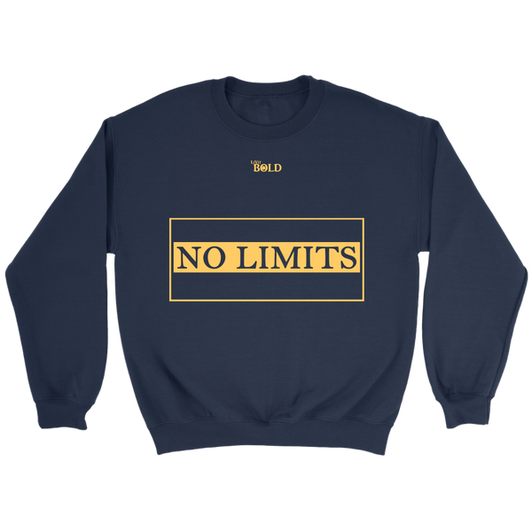 NO LIMITS 2.0 - Unisex Crewneck Sweatshirt - LiVit BOLD - 7 Colors - LiVit BOLD