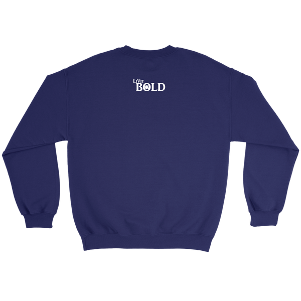 Give It 100% Or Give It Up - Unisex Crewneck Sweatshirt - LiVit BOLD - 7 Colors - LiVit BOLD