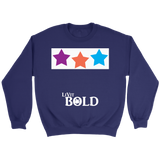 Stars Unisex Crewneck Sweatshirt - LiVit BOLD - 7 Colors - LiVit BOLD