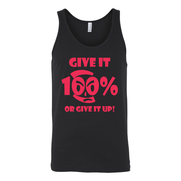 Give It 100% Or Give It Up - Unisex Tank - LiVit BOLD - 2 Colors - LiVit BOLD