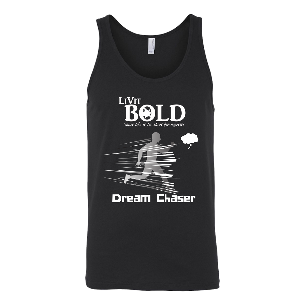 LiVit BOLD Canvas Unisex Tank - Dream Chaser - LiVit BOLD