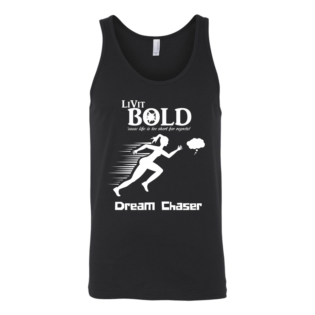 LiVit BOLD Canvas Unisex Tank - Dream Chaser - LiVit BOLD