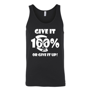 Give It 100% Or Give It Up - Unisex Tank - LiVit BOLD - 4 Colors - LiVit BOLD