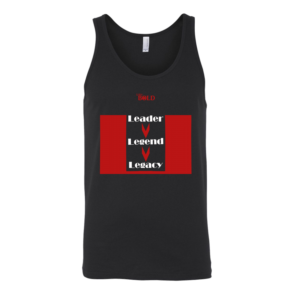 Leader.Legend.Legacy Unisex Tank - 3 Colors - LiVit BOLD - LiVit BOLD