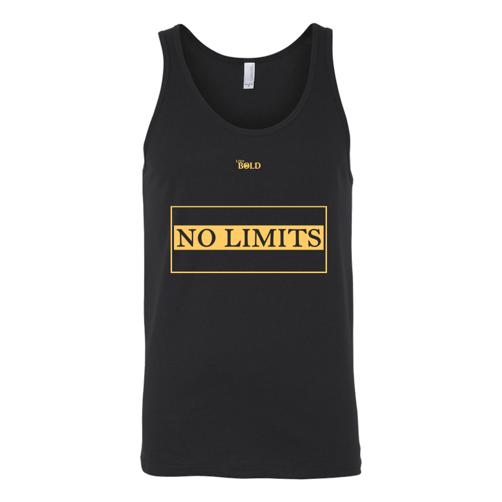 NO LIMITS - Unisex Tank - LiVit BOLD - 4 Colors - LiVit BOLD