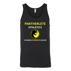 Pantherlete Athletics Unisex Tank - Black - LiVit BOLD