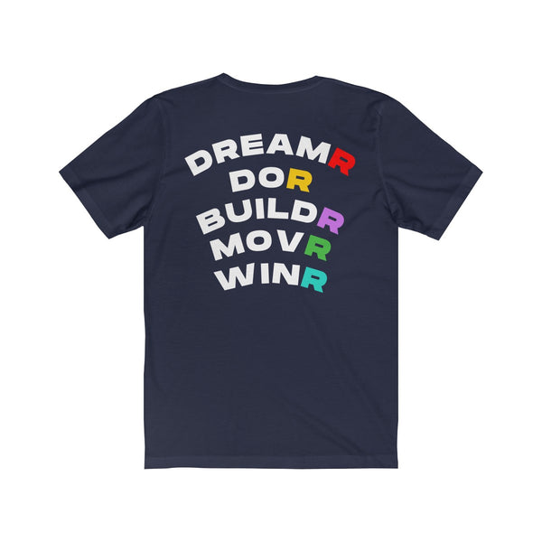 Dreamr Front and Back Print Unisex T-Shirt (2 colors)