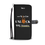 Small Keys can Unlock Big Treasures - Phone Wallet Case - LiVit BOLD