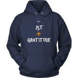 Just Add Gratitude Unisex Hoodie - LiVit BOLD - 11 Colors - LiVit BOLD