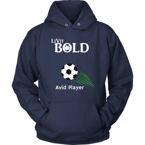 LiVit BOLD Unisex Hoodie - Soccer Collection - LiVit BOLD