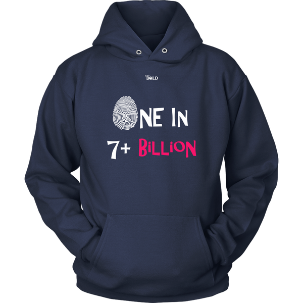 One In 7 Plus Billion - Women's Hoodie - 8 Colors - LiVit BOLD - LiVit BOLD