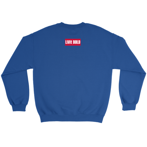 Give It 100% Or Give It Up - Unisex Crewneck Sweatshirt - LiVit BOLD - 4 Colors - LiVit BOLD