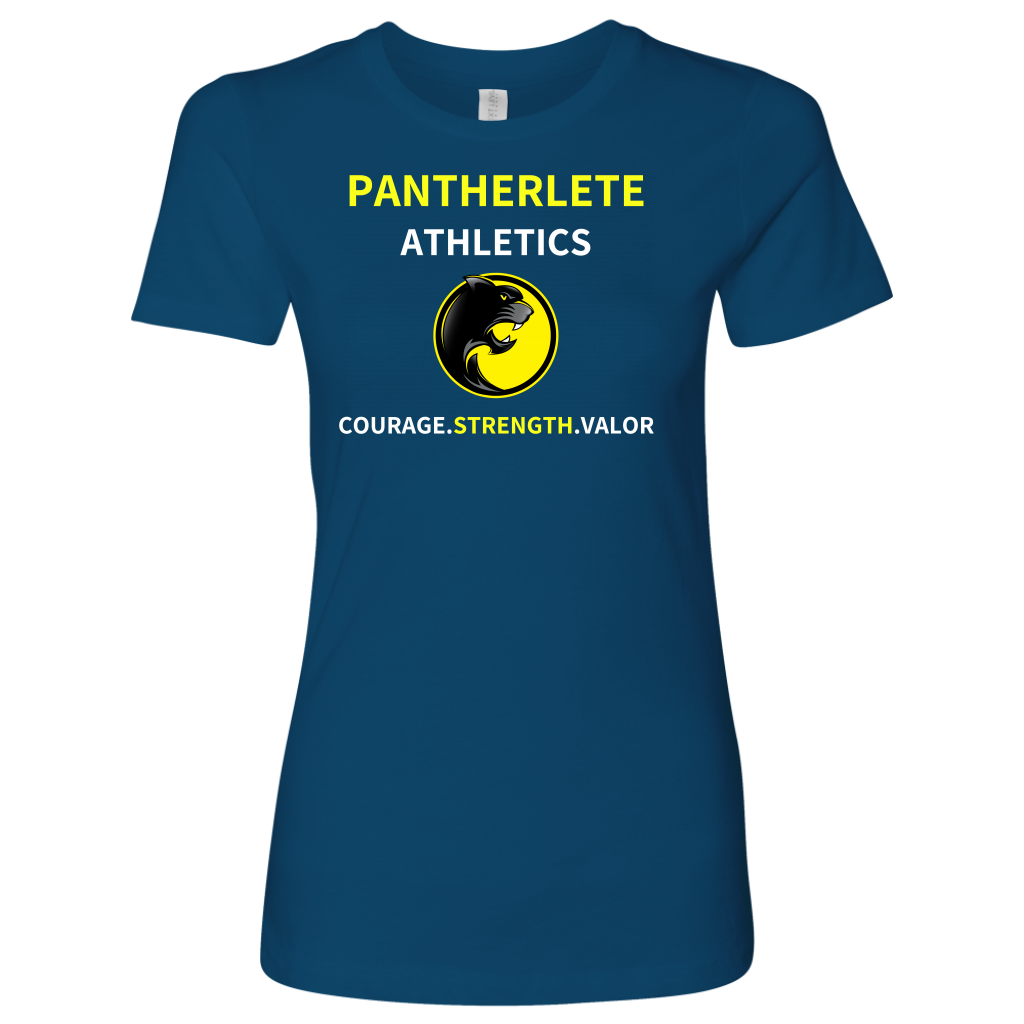 Pantherlete Athletics Women's Top - Cool Blue - LiVit BOLD