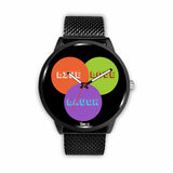 Live, Love & Laugh Unisex Watch - LiVit BOLD - LiVit BOLD