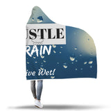 Hustle Rain - Live Wet! Hooded Blanket - LiVit BOLD - LiVit BOLD