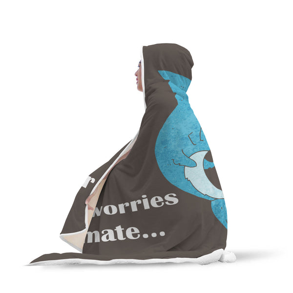 No worries mate...I got your back Hooded Blanket - LiVit BOLD - LiVit BOLD