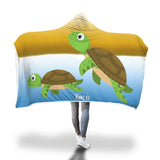 Turtles Hooded Blanket - LiVit BOLD - LiVit BOLD
