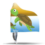 Turtles Hooded Blanket - LiVit BOLD - LiVit BOLD