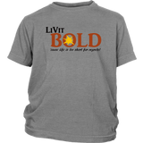 LiVit BOLD District Youth Shirt w/ tag line - LiVit BOLD
