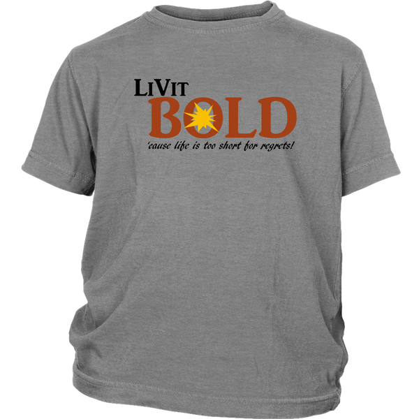 LiVit BOLD District Youth Shirt w/ tag line - LiVit BOLD