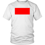Red Block Unisex T-Shirt - (2 Colors)