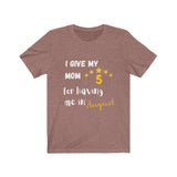 August-Born Birthday Unisex Short Sleeve T-Shirt (10 colors)