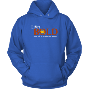 LiVit BOLD Hoodie - White - LiVit BOLD