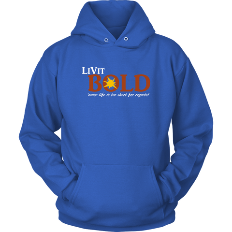 LiVit BOLD Hoodie - White - LiVit BOLD