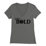 LiVit BOLD Bella Women's V-Neck - LiVit BOLD