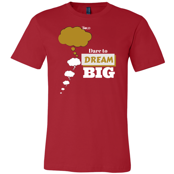 Dare To Dream BIG Two Tone - Men's T-Shirt - 11 Colors - LiVit BOLD